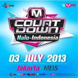 M Countdown - Halo Indonesia Live 3 June - at MEIS promoted by @bigdaddyid