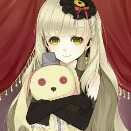 Mayu • Vocaloid 3 • 6th of May • Usano Mimi, Axe with a red ribbon, and dressed like Lolita • Yandere, but still friendly.. Sore o shinjite. #Sugoifams