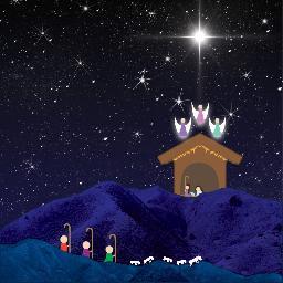 Take the stress out of your Christmas pageant this year with The Real Meaning of Christmas! Illustration by Scott Prusko.