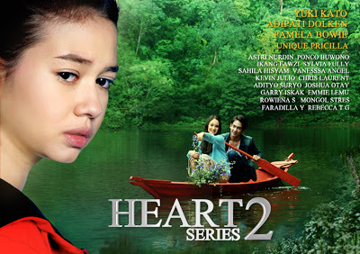 #HeartSeries2 • @OliveJensen as Oliv ~ @adiipati as Farel ~ @pammybowie as Luna • Monday-Friday at 17.00 ~ Saturday-Sunday at 18.00