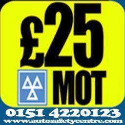 AutoSafetyCentr's profile picture. MOTs, Tyres, Exhausts, Brakes, Car servicing all makes and models, Car repairs, will not be beaten on price or service.  MOT Centre, Book MOTs online today.