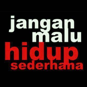 Beginilah aq apa adanya..kamu?
