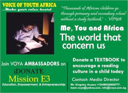 EDUCATION, EMPOWERMENT, ENTREPRENEURSHIP
Over 90% of Africans ages of 15-25 are still illiterate, 50% are women.