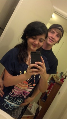 My name is Carlee Harmon and I'm dating Alex Lively 3 I'm a senior at Ringgold High School . I'm country born and bred and I love my boyfriend .