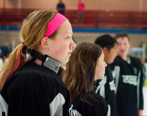 Being a hockey player is hard. It's even harder when you're a girl.