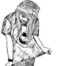 Não sou sociável muito menos feliz , só ouço rock n' roll e foda - se o resto.