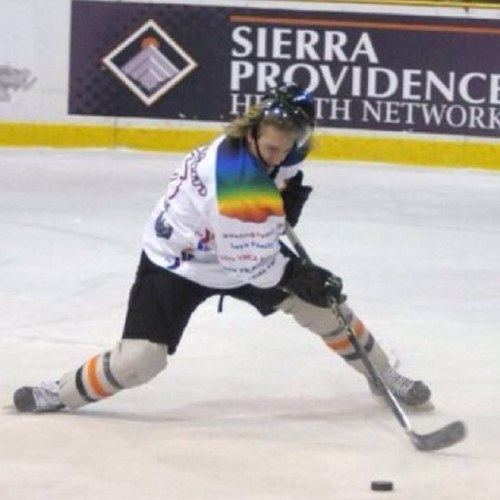 Just your average beauty representing from westcoast to eastcoast hockey