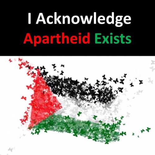 Official Account : I Acknowledge Apartheid Exists