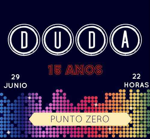 29 de Junio 22:00hs ¿Dudás que te vas a divertir?