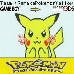 The official Twitter account of the #RemakePokemonYellow movement. Ran by @real_missing0 and @GLRRPY