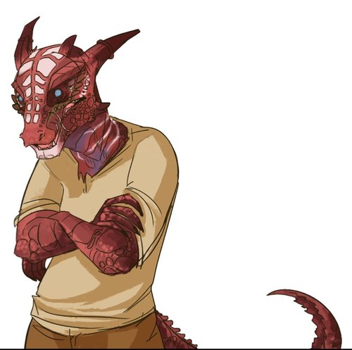The Name is Kalduun. I'm an Argonian. My race was known as extinct thousands of years ago. I live in Gotham.... In the sewers. ((OC RP)) #Single