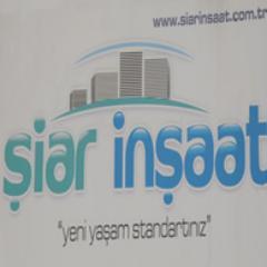 ŞİAR İNŞAAT RESMİ TWİTTER HESABIDIR..