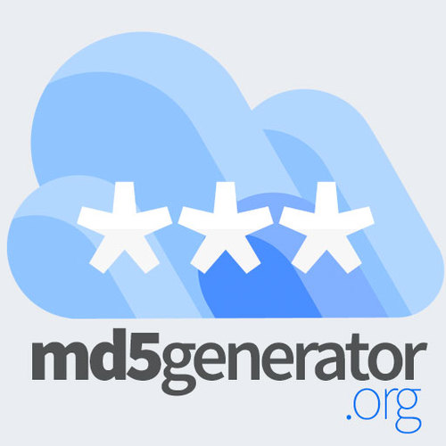 md5 generate for mentioned