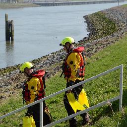 brandweer mens, instructeur oppervlakterredding.Tweet op persoonlijke titel