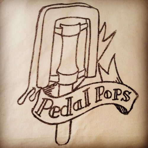 Gourmet popsicle bike cart of RVA inspiring folks to treat thenselves to something good while enjoying Mother Nature.