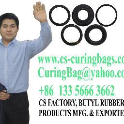 WE MAKE
tire curingbag/
tyre curing bladder/
tyre moulds. +86 18562 617862