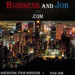 Business & Job : Broadcast your Business. Add your business, post jobs or announcements. If you are a Job Seeker, create a professional CV/Resume and find job.
