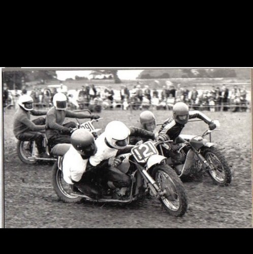 Son of an ex grasstrack sidecar passenger, Liverpool and Stevenage FC fan and only complete running races for medals