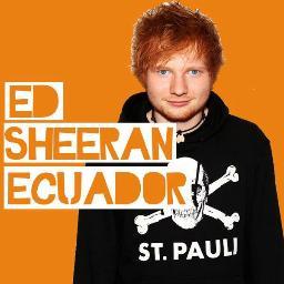Cuenta de Ecuador dedicada a Ed Sheeran 
Fotos, entrevistas, noticias y más! 
Búscanos en Fb http://t.co/fu9YfP0L