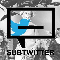 SubtweetsTo's profile picture. Wanna subtweet someone? I'm here. Need a friend? I'm here. Need advice? I'm here.