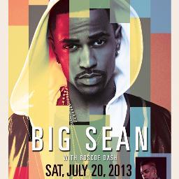 Big Sean w/ Roscoe Dash | 07/20/13 | Dr Pepper Arena |