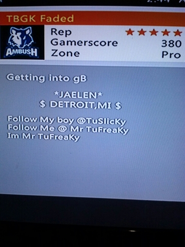 Im starting to do gb TuSlicKy my best man