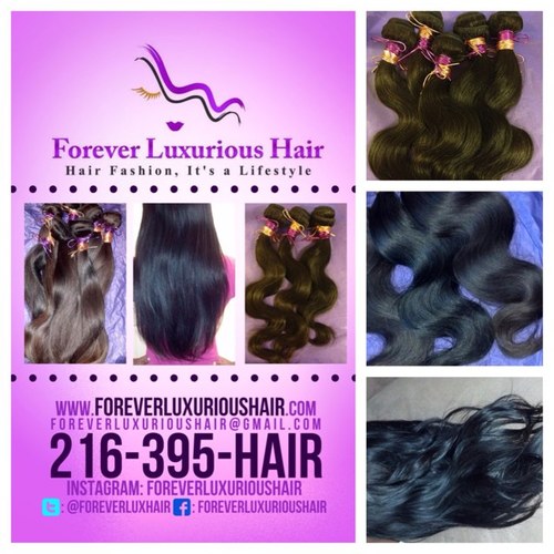 Forever Luxurious Hair is soft, silky, smooth hair that can last forever! Forever Luxurious comes to you unprocessed, full cuticle, and 100% brazilian.
