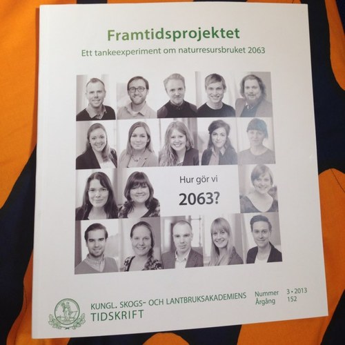 En ung tvärvetenskaplig tankesmedja om framtidens naturresursbruk