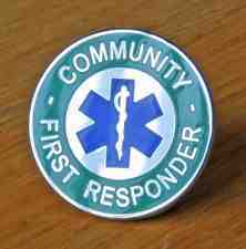 Community first responder that goes to emergency call outs and then at weekends motorsport cover