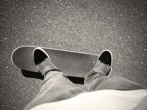 british guy living in canada 
skateboarding is key