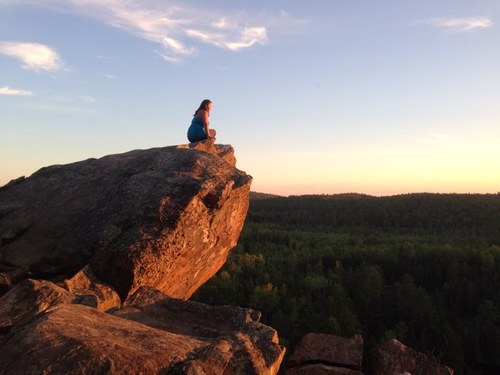 Living in the Ottawa Valley, playing outdoors, kayaking, camping, hunting, fishing etc. Proud airline girl who loves her job.