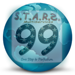 99STARZ's profile picture. A pioneer and visionary group of multinationals, multispecialized high tech teams that have been have come together in 2001 establishing 99STARZ® MultiServices®