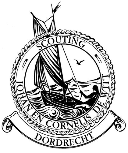 Zeeverkenners van scouting Johan & Cornelis de Witt.