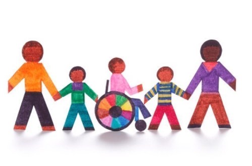 Image result for disabled children clip art