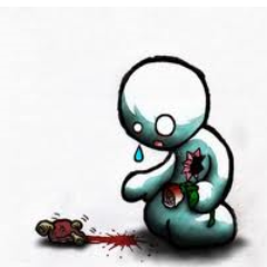 Broken inside...