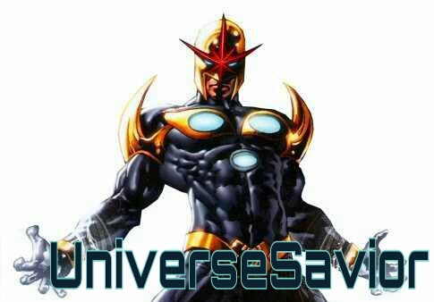 I'm Nova, not bucket head, not iron man, and not Magneto. I'm the Human Rocket! The Savior of the universe! Blue Blaze,  I'm awesome !