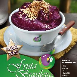 A Fruta Brasileira  chegou para inovar o mercado de cremes de frutas. O  mais puro açaí do mercado, além  cremes especiais, como o cupuaçu e graviola.