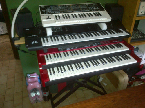 Rock Organist/Composer of Le Parc, Caduta Libera, Nostromodo, Cockerilla, The Yum and Kanowurmz.