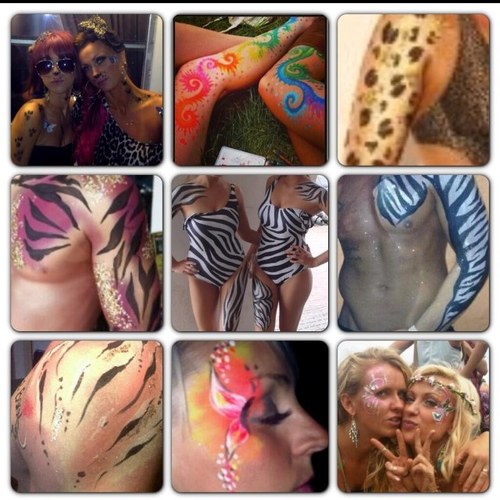 @emmabambi & @ranisikka 

Follow the glitter trail ........ ✨✨✨✨

Face & body painters  in ❤ with our work