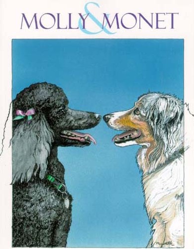 Molly and Monet is a unique way to reach individuals who have suffered a loss, told through the eyes of two dogs. Molly and Monet listen, provide compassionate