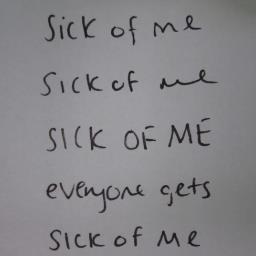 14 - Cutter - Depressed - secret account - girl