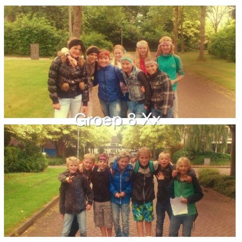 top groep 8.  turnen is super gezellig