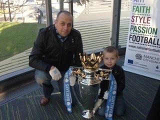 Proud Dad of four and Manchester City fan for life! South Stand. Block 317. Cheap seat!