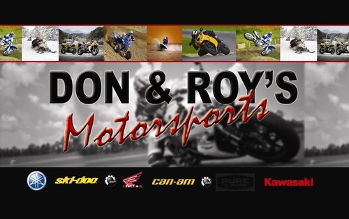 A business has to be involving, it has to be fun, and it has to exercise your creative instincts Richard Branson. Let us help at Don and Roy's Motorsports!!!