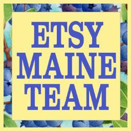 Welcome to the EtsyMaineTeam! We feature over 900 Maine-owned shops offering handmade goods, vintage items and supplies on Etsy!  https://t.co/BRPNXL9dUI