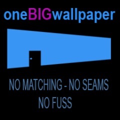 oneBIGwallpaper's profile picture. Mural Wallpaper in one complete piece, Our paper is un tearable, durable, washable, scratch resistant & easy to install