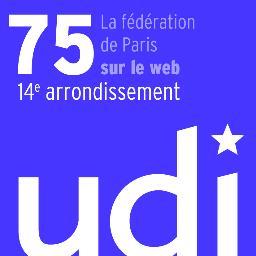 Compte officiel de la Fédération du 14ème arrondissement de Paris. Union des Démocrates et Indépendants (UDI) fondée par Jean-Louis Borloo