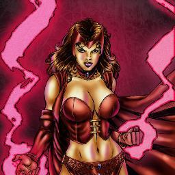 Daughter of Magneto, sister of Quicksilver and Polaris, Mother of Wiccan & Speed,mutant and member of the Avengers,