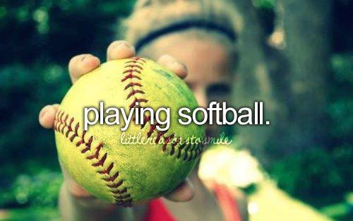 It's not just a game; It's a way of life. If you want to reach me: softball.problems@aol.com