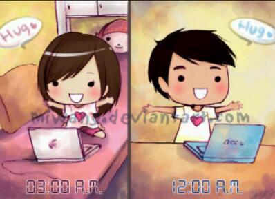 Distance can be measured, love cannot. Love will therefore always overcome distance.